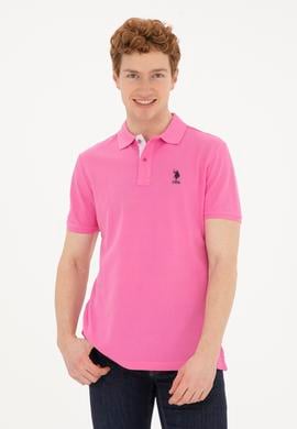 Erkek Pembe Basic Tişört - 50263236270