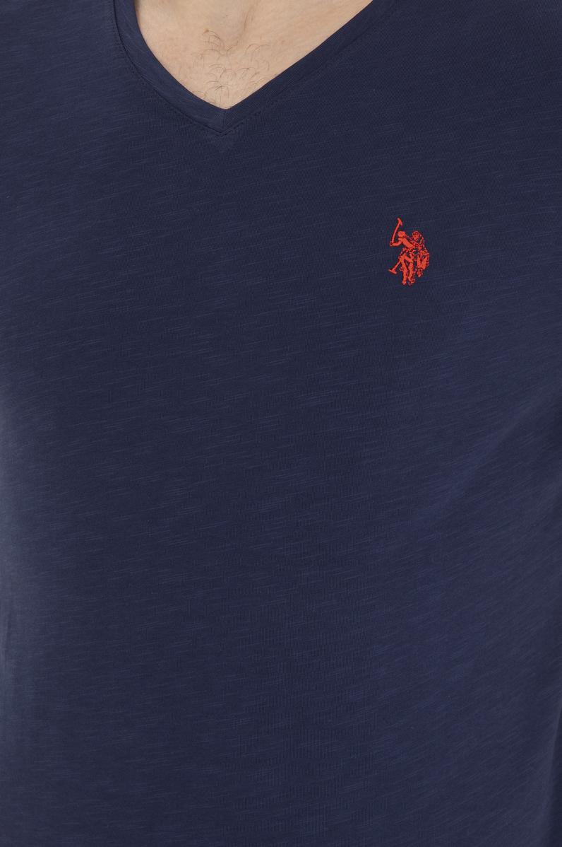 Erkek Lacivert Basic Tişört