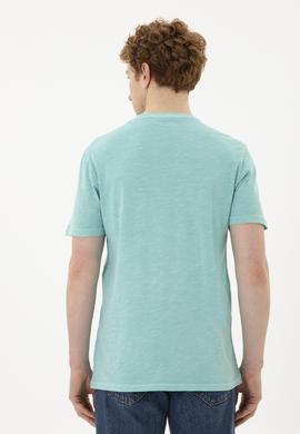 Erkek Mint Basic Tişört - 50263476118
