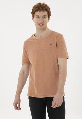 Erkek Pudra Basic Tişört - 50263476174