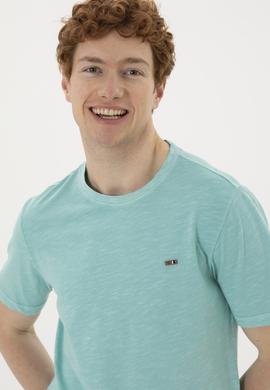 Erkek Mint Basic Tişört - 50263476118