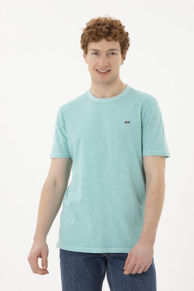 Erkek Mint Basic Tişört