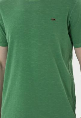 Erkek Yeşil Basic Tişört - 50263476134