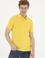 Erkek Sarı Basic Tişört
