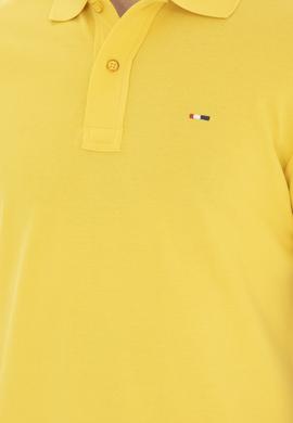 Erkek Sarı Basic Tişört - 50267011208