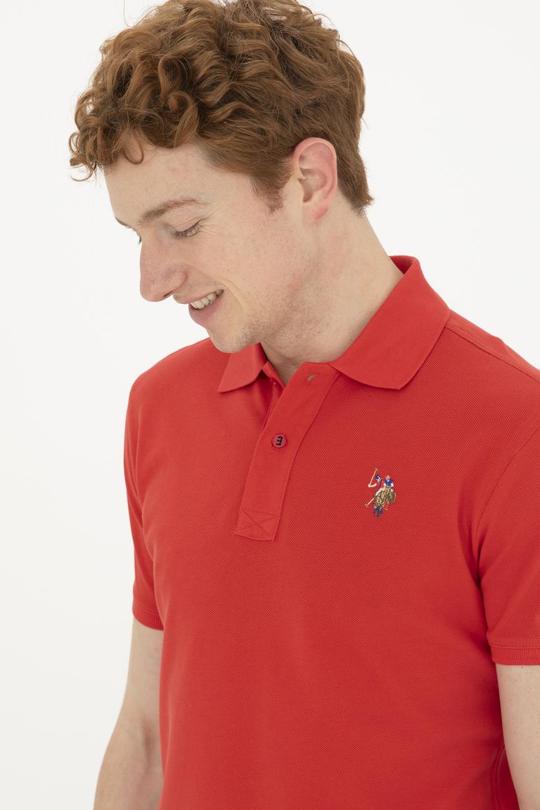 Erkek Kırmızı Basic Tişört - 50267944023