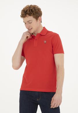 Erkek Kırmızı Basic Tişört - 50267944023