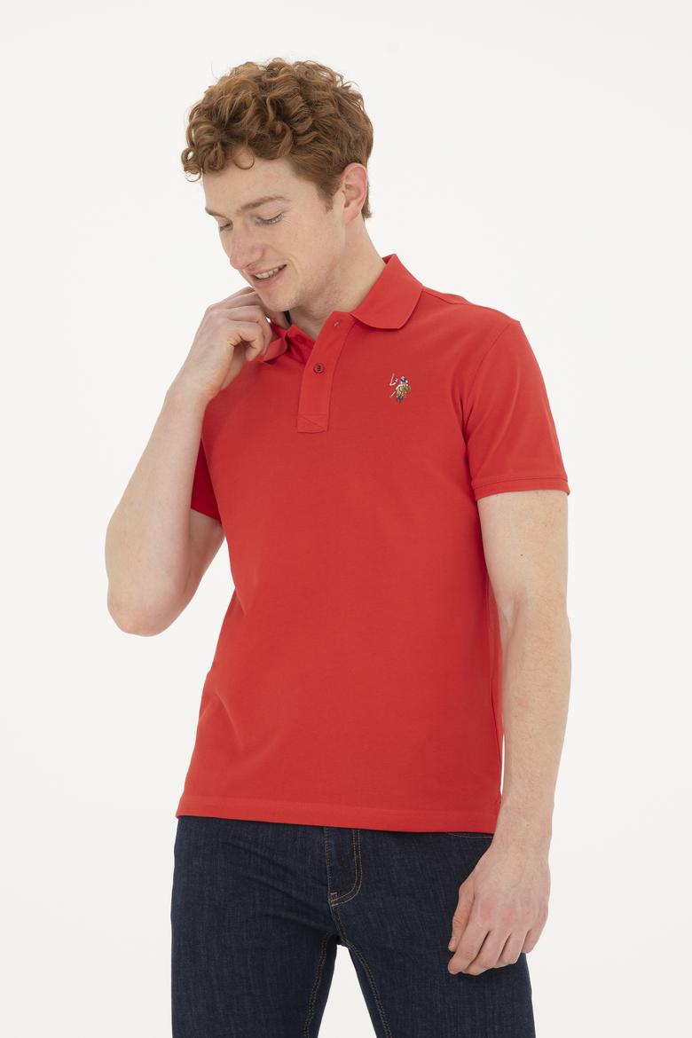 Erkek Kırmızı Basic Tişört - 50267944023