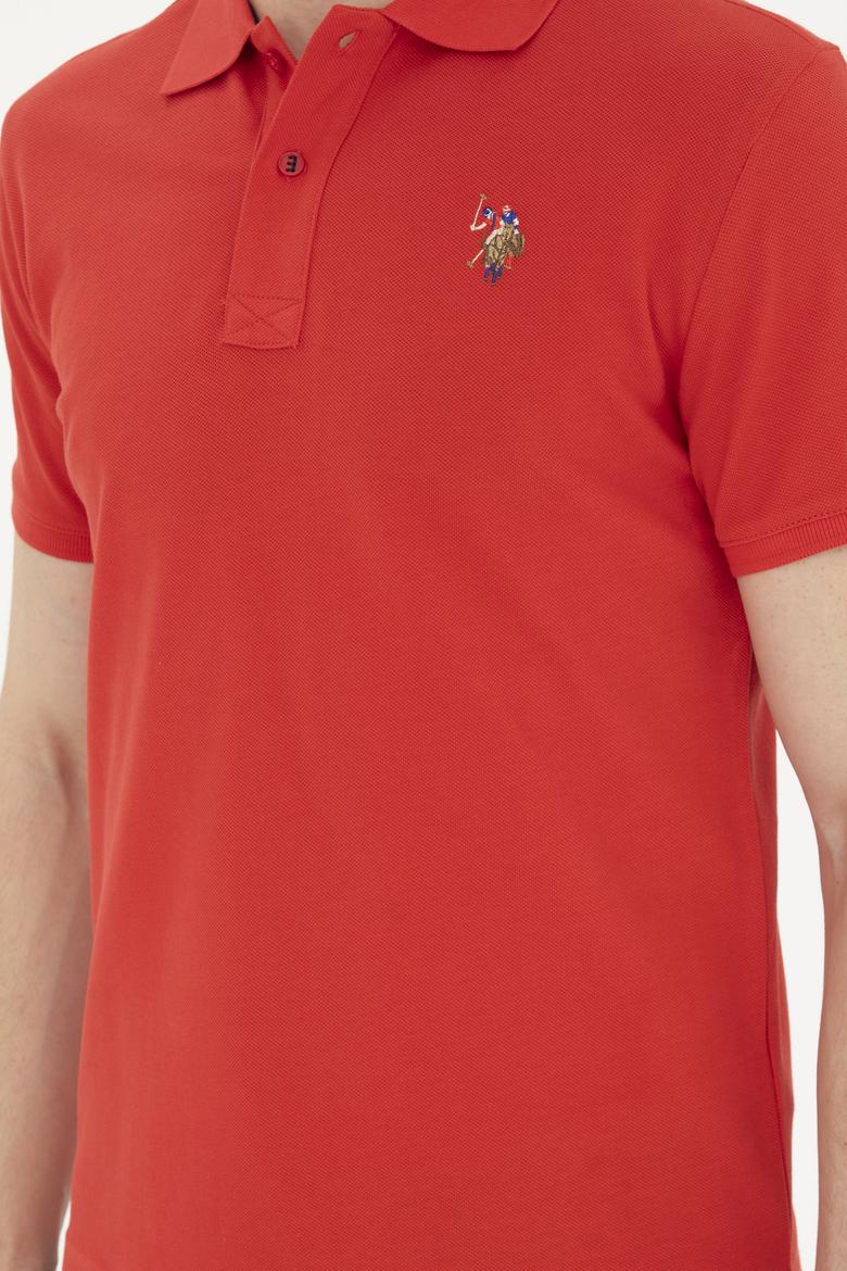 Erkek Kırmızı Basic Tişört - 50267944023