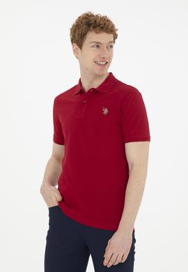 Erkek Bordo Basic Tişört - 50267944106