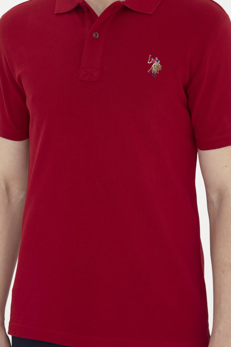 Erkek Bordo Basic Tişört - 50267944106