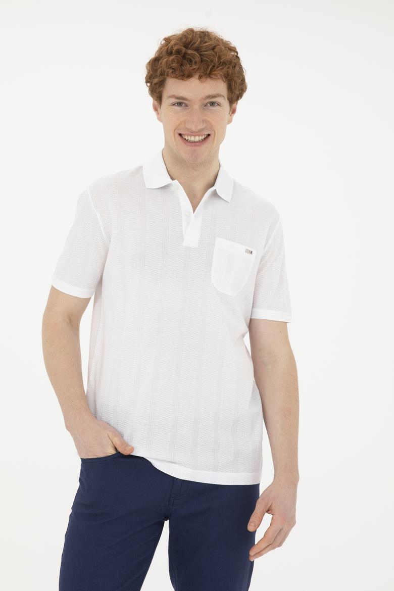 Erkek Beyaz Tişört - 50268586006