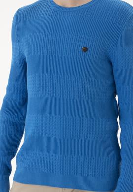 Erkek Kobalt Mavi Kazak - 50271042011