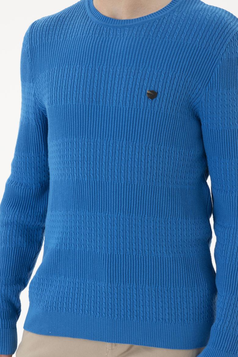 Erkek Kobalt Mavi Kazak - 50271042011