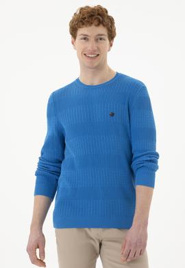 Erkek Kobalt Mavi Kazak - 50271042011