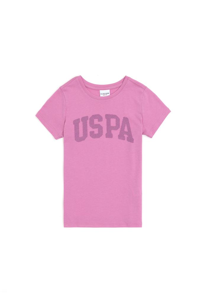 Kız Çocuk Menekşe Basic Tişört