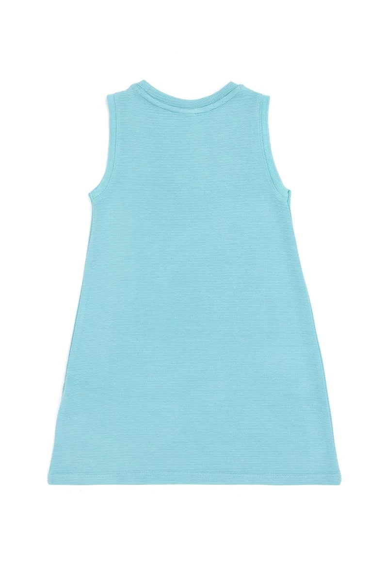 Kız Çocuk Mint Örme Elbise