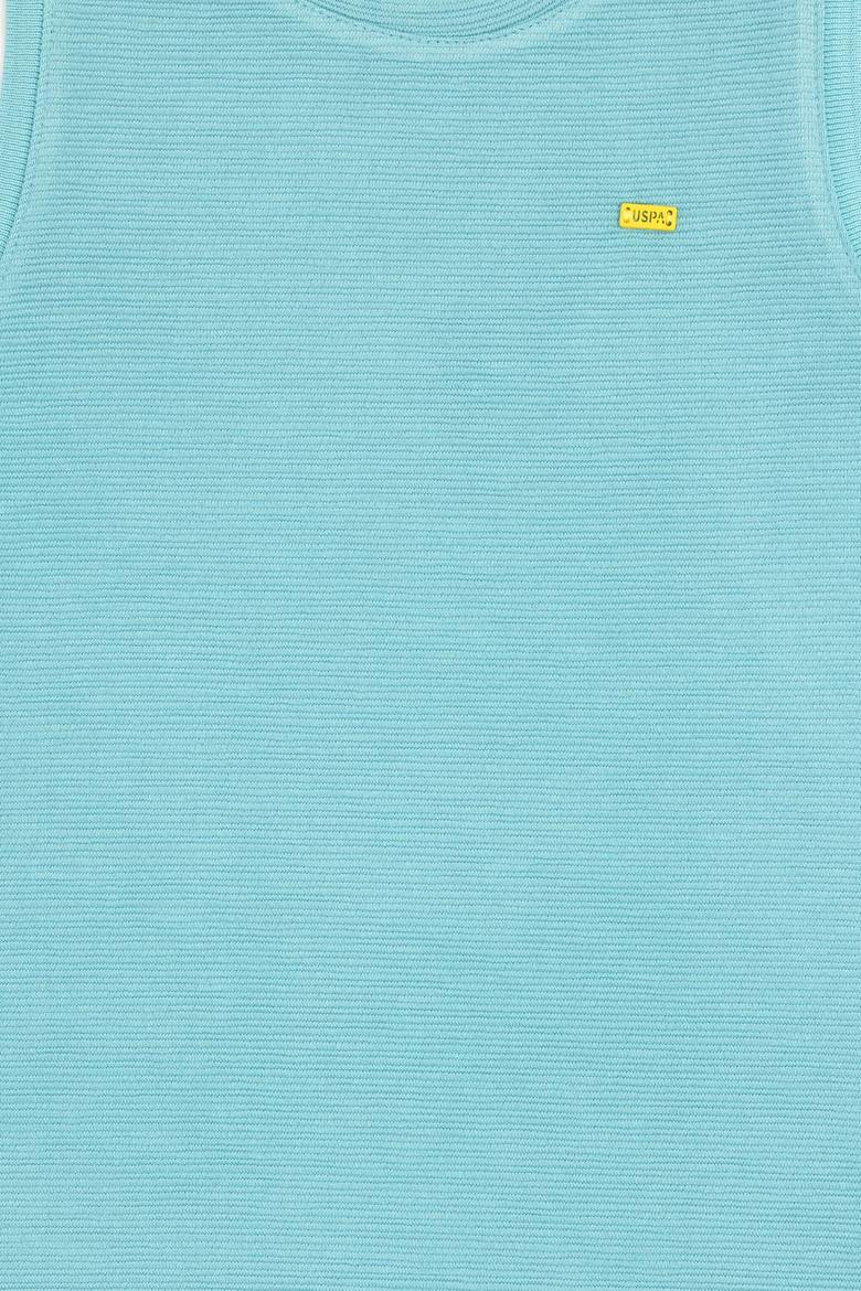 Kız Çocuk Mint Örme Elbise - 50283379001