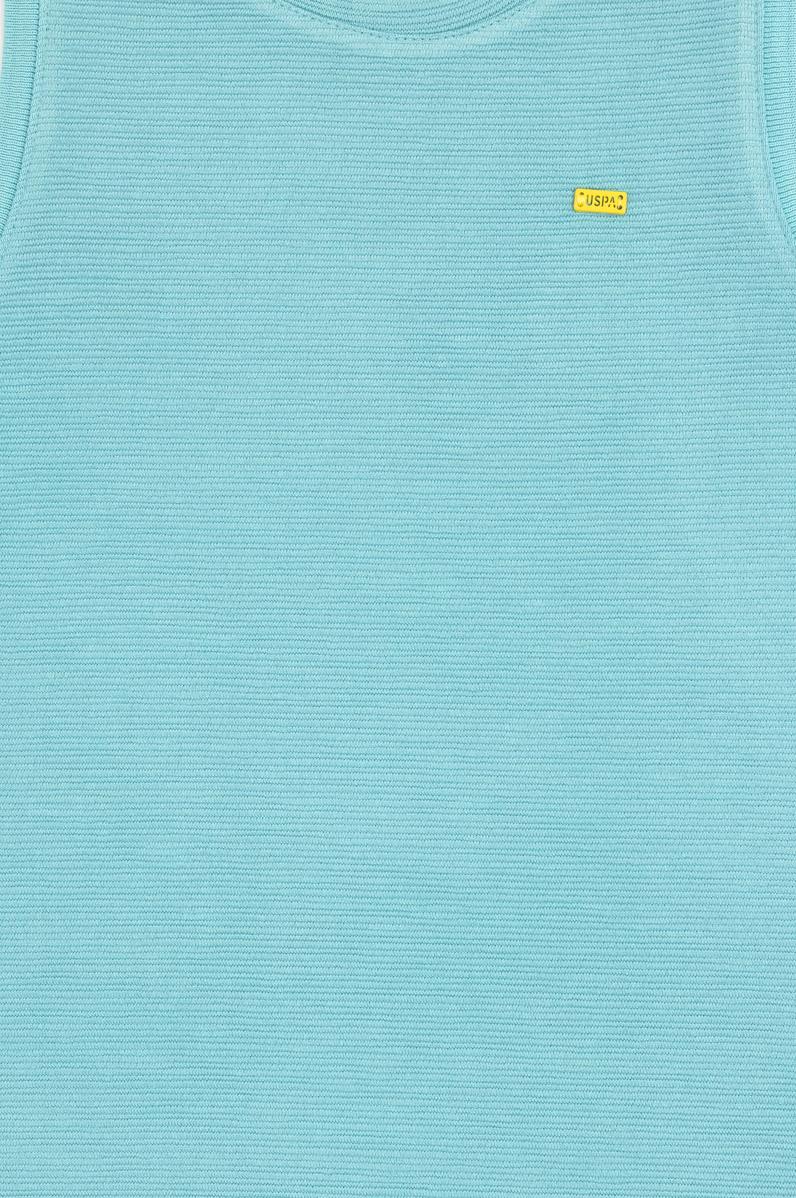 Kız Çocuk Mint Örme Elbise