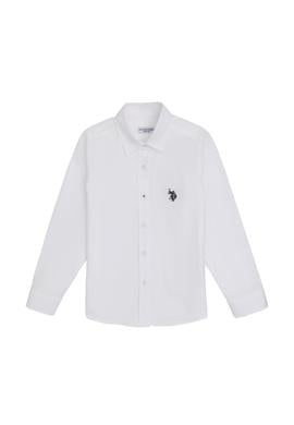 Kız Çocuk Beyaz Uzun Kollu Gömlek - 50284007001