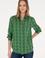 Kadın Yeşil Uzun Kollu Gömlek