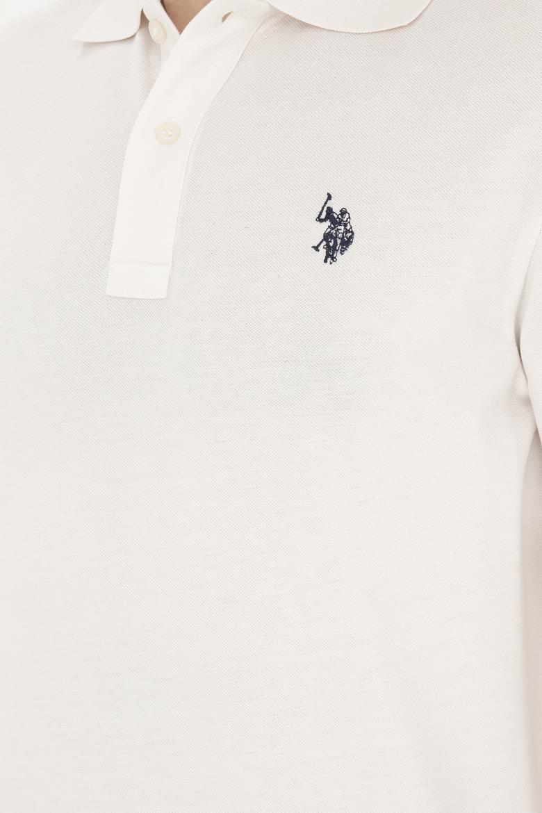 Erkek Ekru Basic Tişört - 50279573076