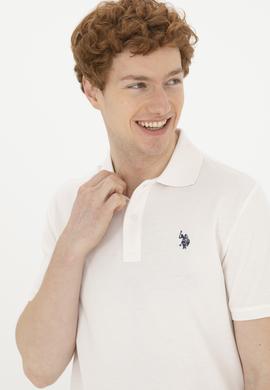 Erkek Ekru Basic Tişört - 50279573076