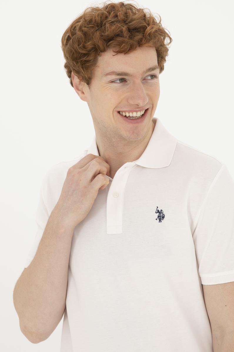 Erkek Ekru Basic Tişört