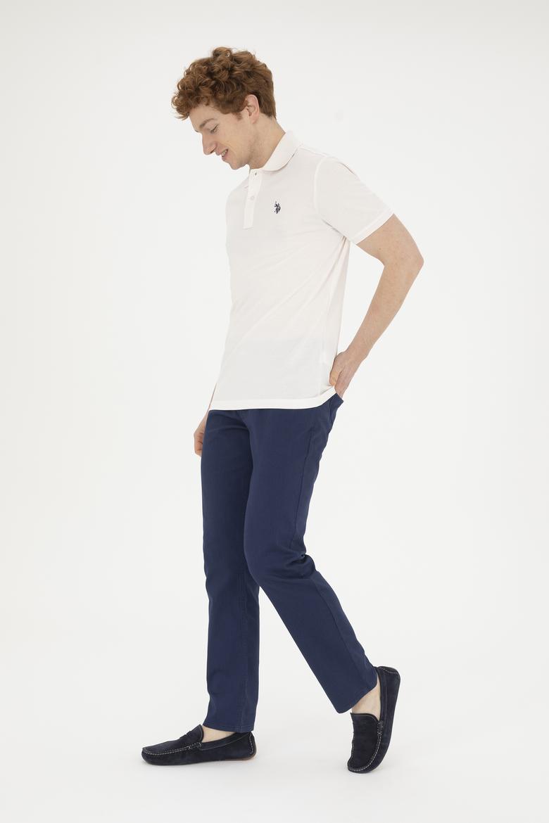 Erkek Ekru Basic Tişört - 50279573076