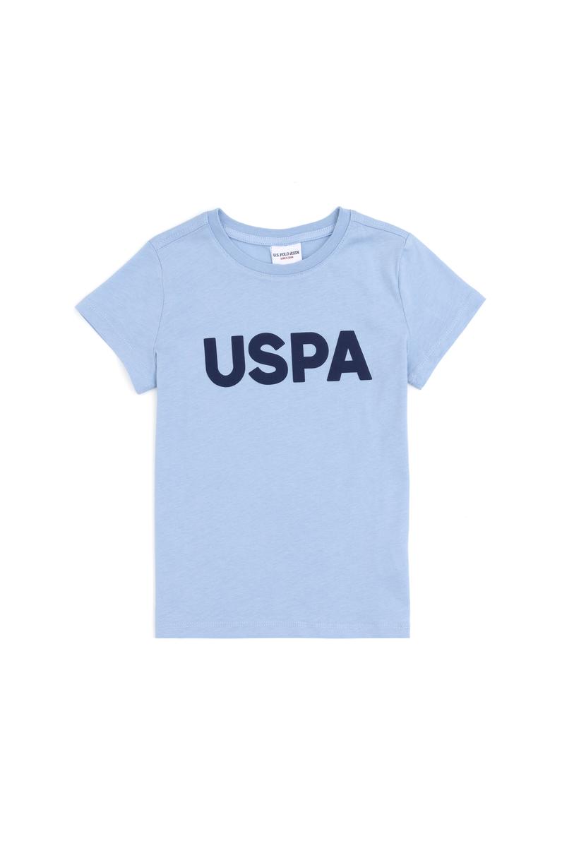 Erkek Çocuk Açık Mavi Bisiklet Yaka Tişört