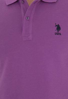 Erkek Mor Basic Tişört - 50279613348