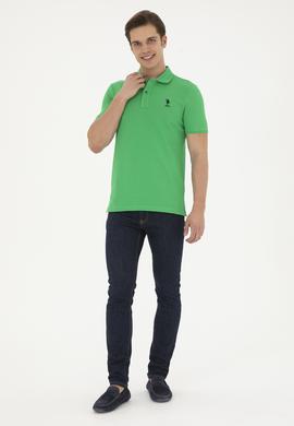 Erkek Yeşil Basic Tişört - 50279613267