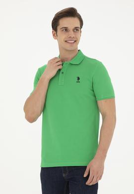 Erkek Yeşil Basic Tişört - 50279613267