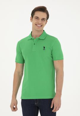 Erkek Yeşil Basic Tişört - 50279613267