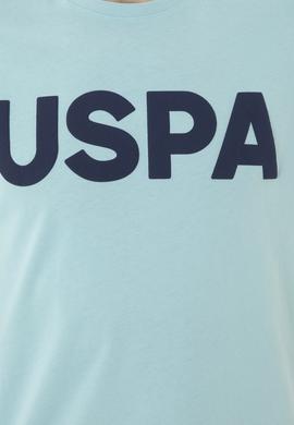 Erkek Regular Fit Bisiklet Yaka Su Yeşili Basic Tişört - 50279620188