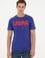 Erkek Regular Fit Bisiklet Yaka Mavi Basic Tişört