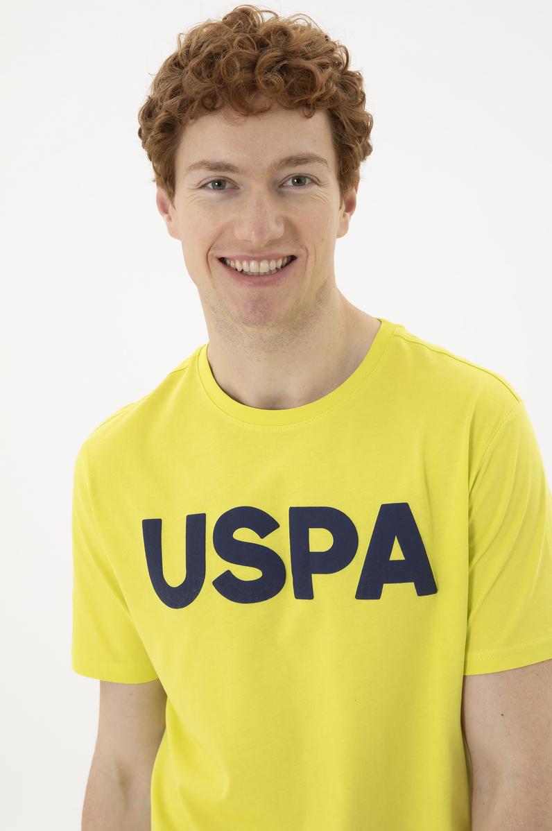 Erkek Fıstık Yeşili Basic Tişört