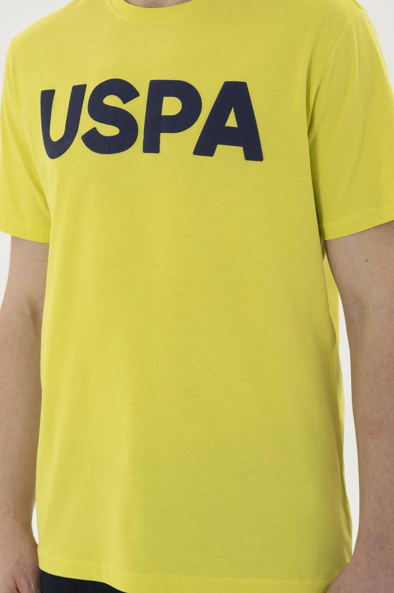 Erkek Fıstık Yeşili Basic Tişört