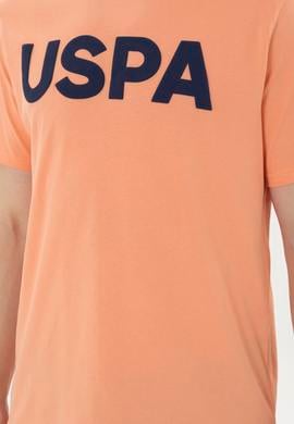 Erkek Regular Fit Bisiklet Yaka Somon Basic Tişört - 50279620109