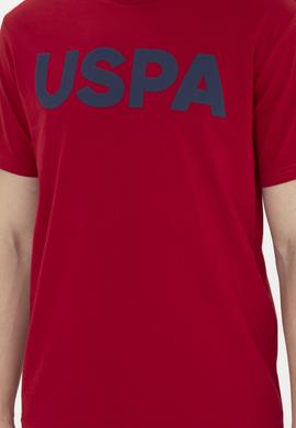 Erkek Regular Fit Bisiklet Yaka Bordo Basic Tişört - 50279620169