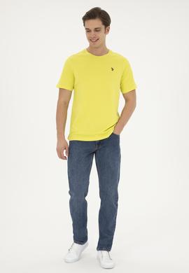 Erkek Fıstık Yeşili Basic Tişört - 50279632128