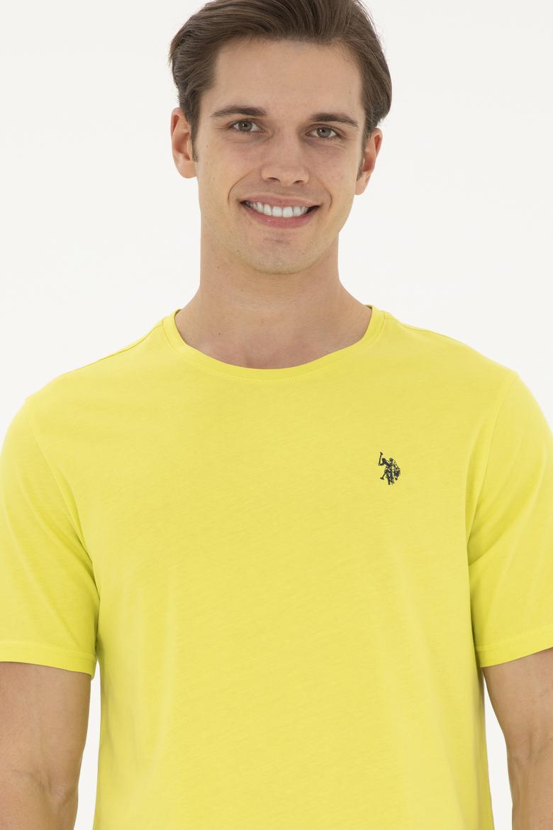 Erkek Fıstık Yeşili Basic Tişört - 50279632128