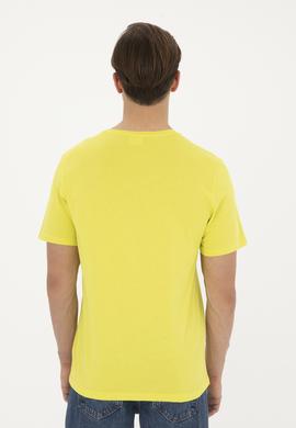 Erkek Fıstık Yeşili Basic Tişört - 50279632128