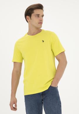 Erkek Fıstık Yeşili Basic Tişört - 50279632128