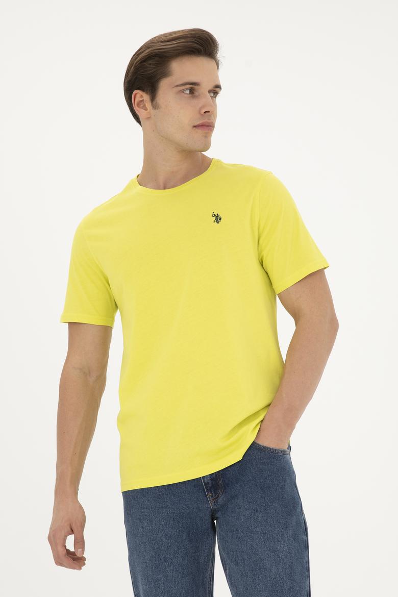 Erkek Fıstık Yeşili Basic Tişört - 50279632128