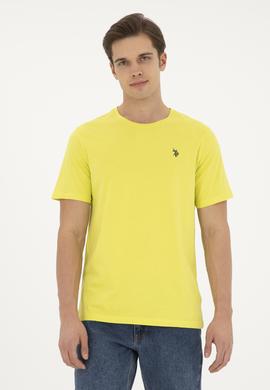 Erkek Fıstık Yeşili Basic Tişört - 50279632128