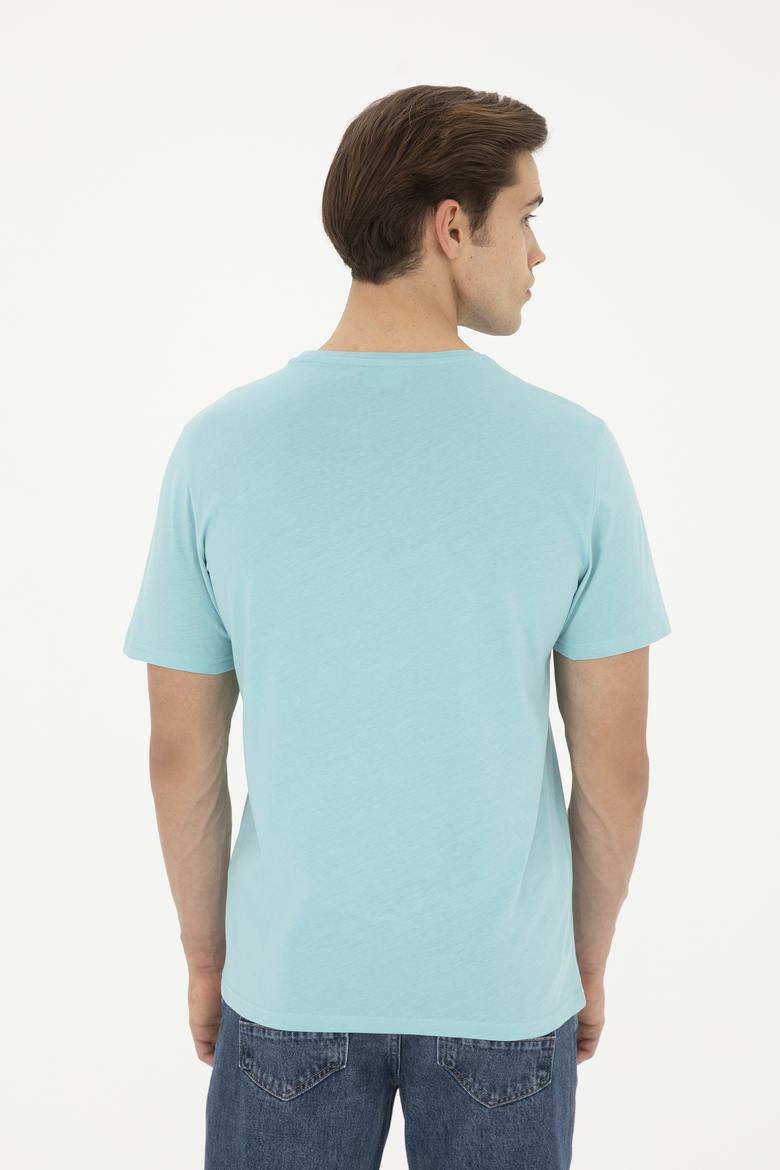 Erkek Mint Basic Tişört - 50279632108