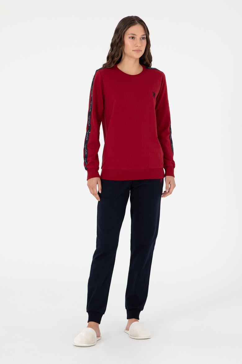 Kadın Bordo Pijama Takımı - 50302022008