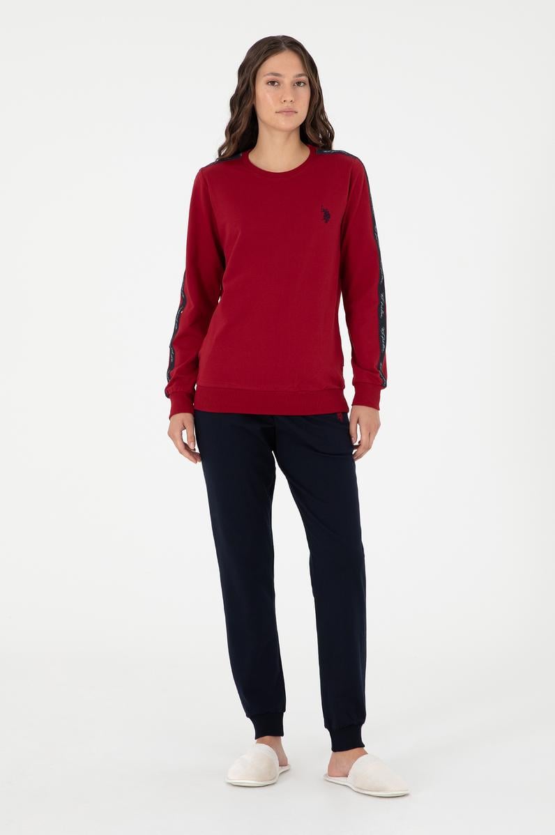 Kadın Bordo Pijama Takımı