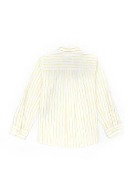 Erkek Çocuk Fıstık Yeşili Uzun Kollu Gömlek - 50283867031